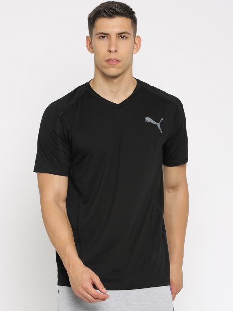 

PUMA Men Black T-shirt