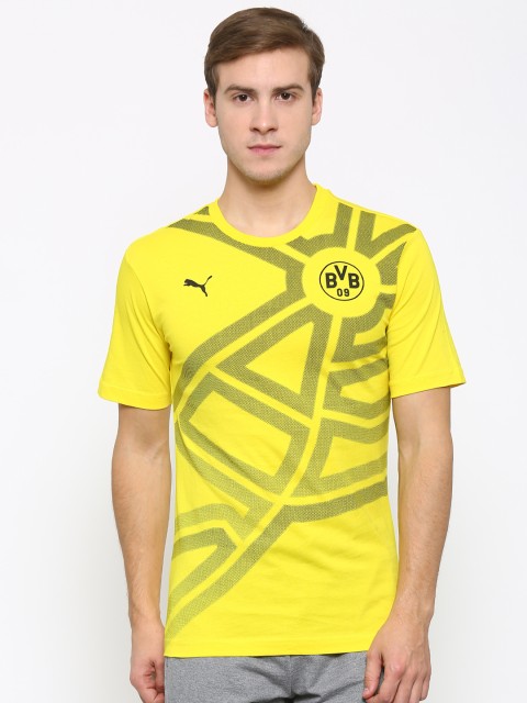 

Puma Yellow Printed T-shirt