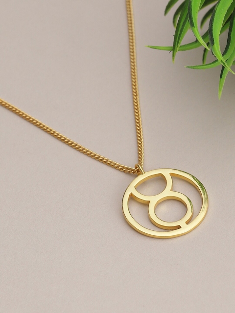 

EK BY EKTA KAPOOR 22K Gold-Plated Zodiac Necklace