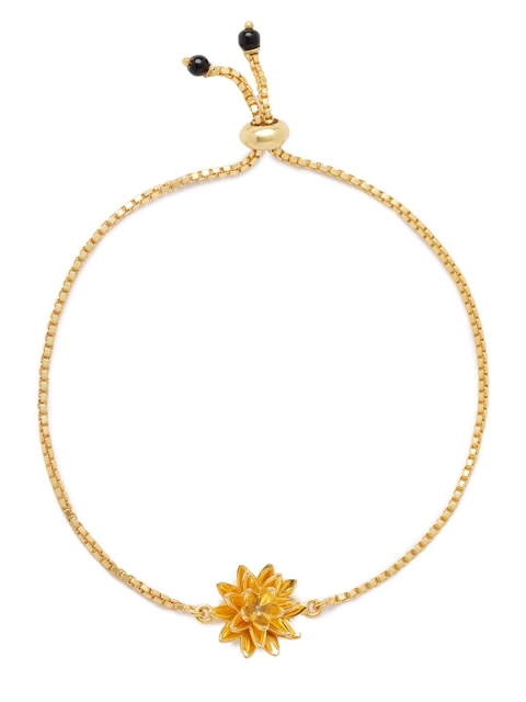 

EK BY EKTA KAPOOR Women Gold-Toned Brass Gold-Plated Wraparound Bracelet