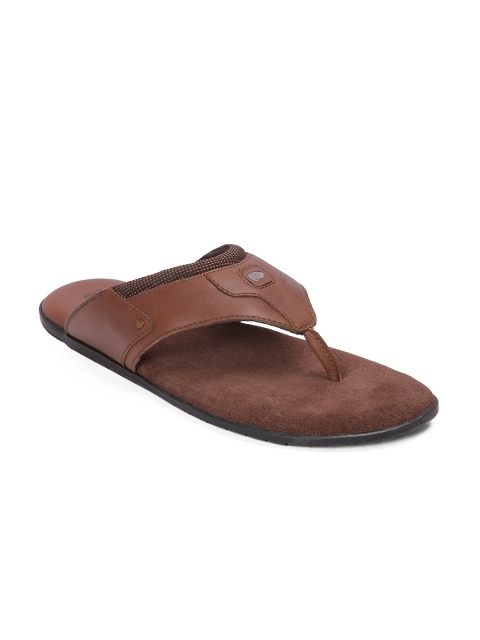 

Red Chief Men Brown Leather Comfort Sandals