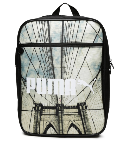 

Puma Men White Printed Messenger Bag