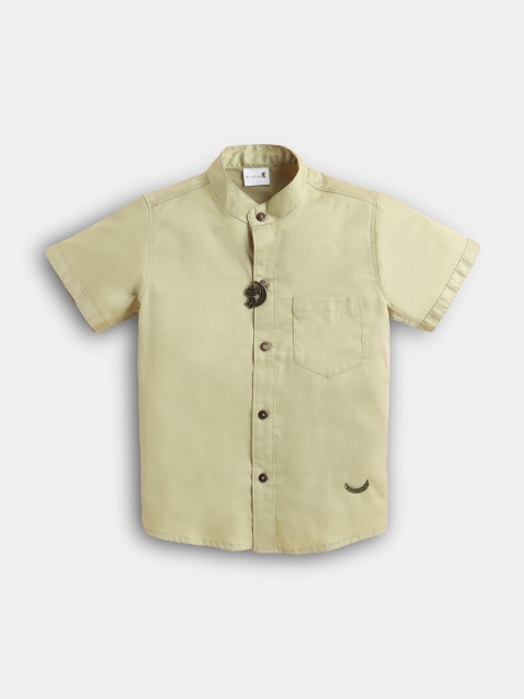 

Hopscotch Boys Khaki Casual Shirt