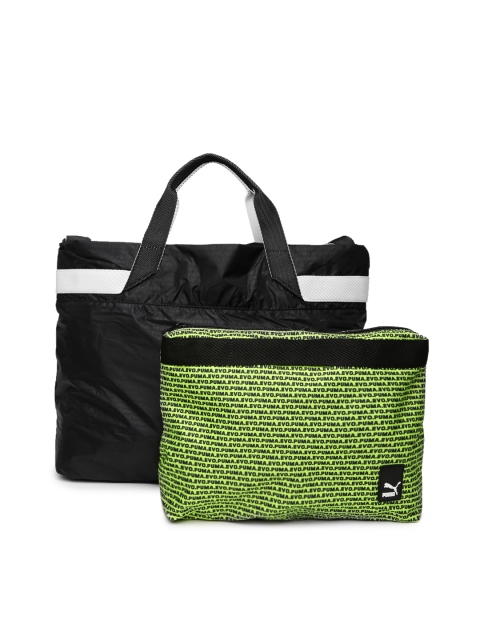 

PUMA Black Prime 2-in-1 Printed Handbag
