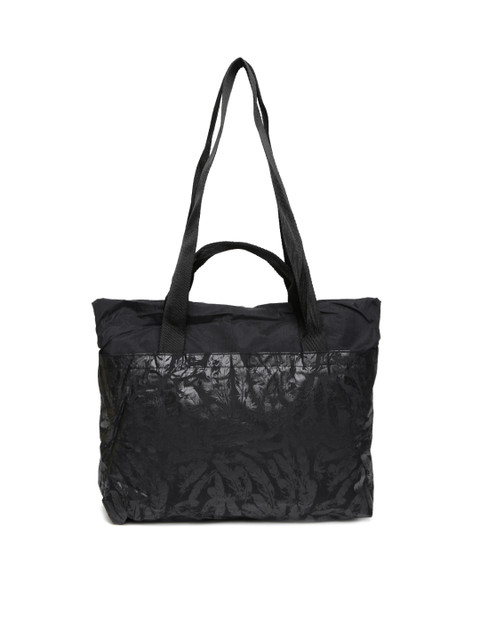 

PUMA Black Self-Print Prime Shopper F Tote Bag