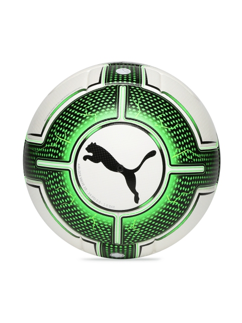 

PUMA White & Green Evopower 1.3 Statement FIFA Printed Football