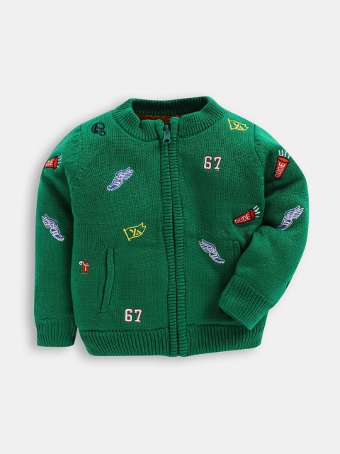 

Hopscotch Boys Green & Blue Printed