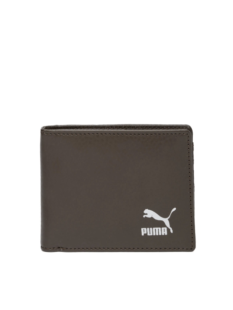 

PUMA Unisex Brown Originals Billfold Wallet