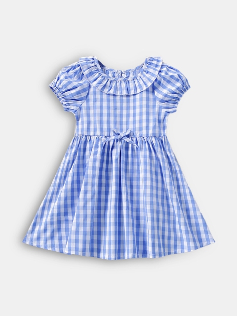 

Hopscotch Blue & White Checked Dress