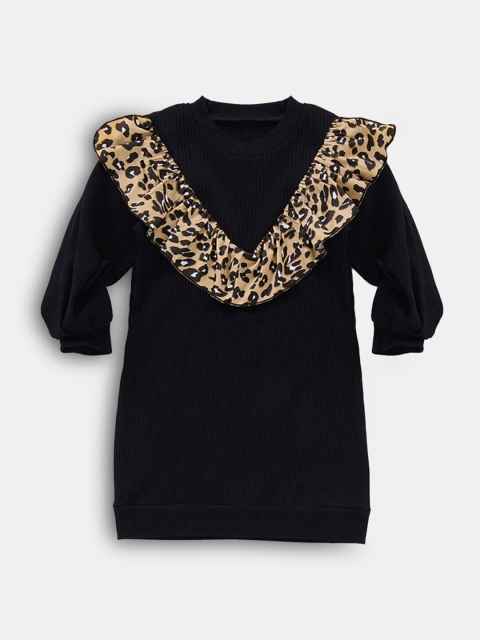 

Hopscotch Black Sweater Dress