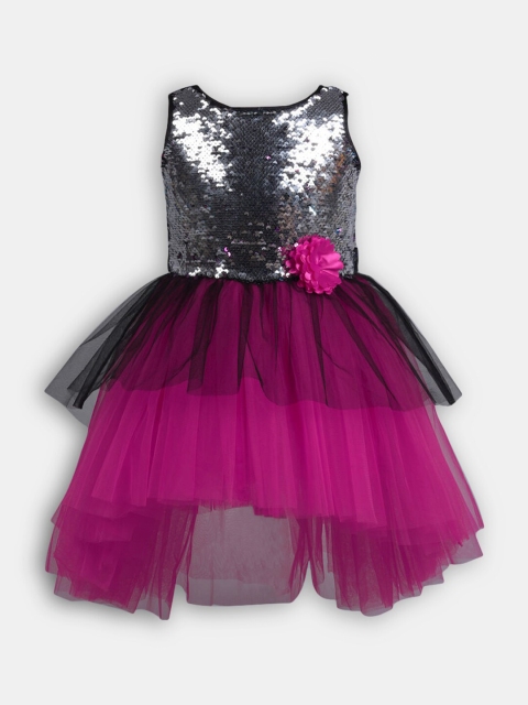 

Hopscotch Maroon Dress