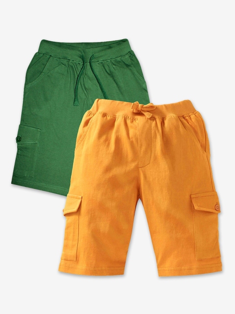 

Hopscotch Boys Pack of 2 Green Shorts
