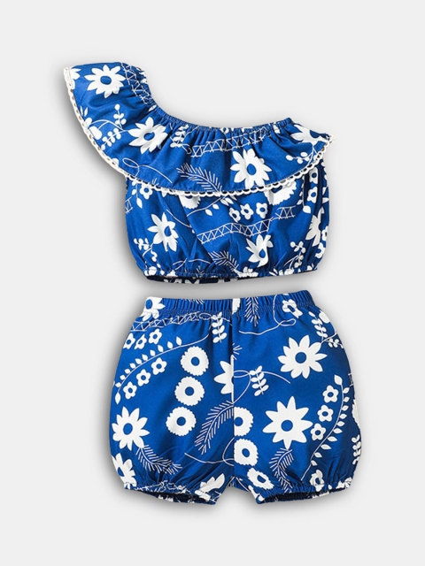 

Hopscotch Girls Blue Clothing Set