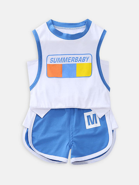 

Hopscotch Boys Blue Clothing Set