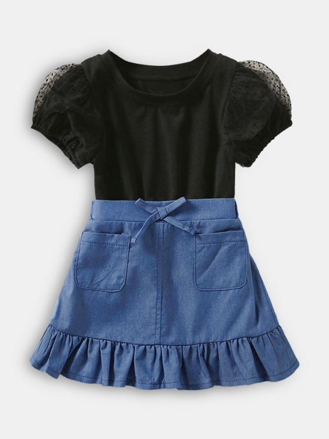 

Hopscotch Girls Black Clothing Set