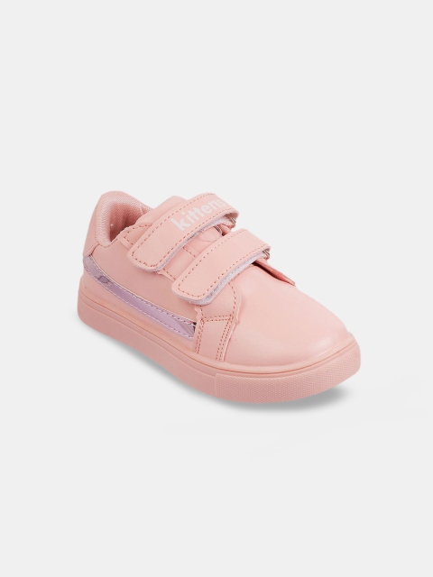 

Hopscotch Girls Pink Slip-On Sneakers