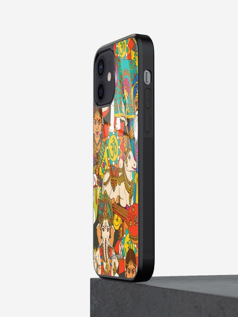 

macmerise Yellow & Blue Namaste India iPhone 12 Mini Mobile Phone Case