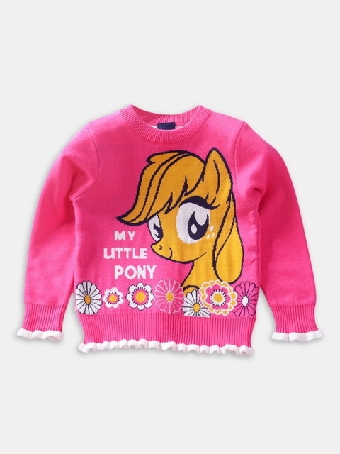 

Hopscotch Girls Pink Sweatshirt
