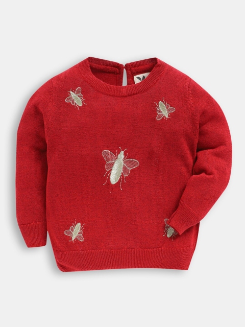 

Hopscotch Girls Red Sweatshirt