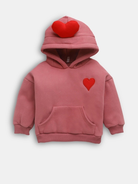 

Hopscotch Girls Red Hooded Sweatshirt