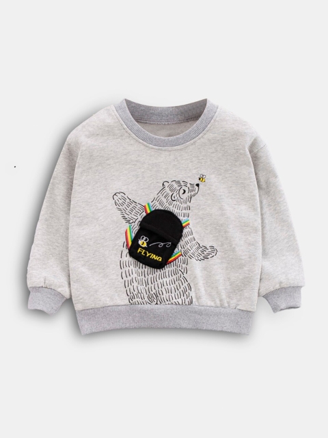 

Hopscotch Boys Grey Sweatshirt