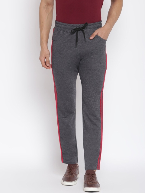 

MKH Men Grey Solid Regular Fit Track Pants
