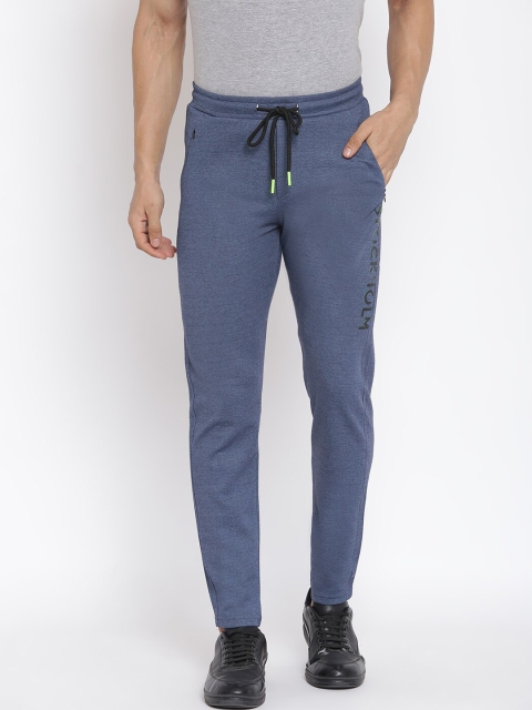 

MKH Men Blue Solid Track Pants