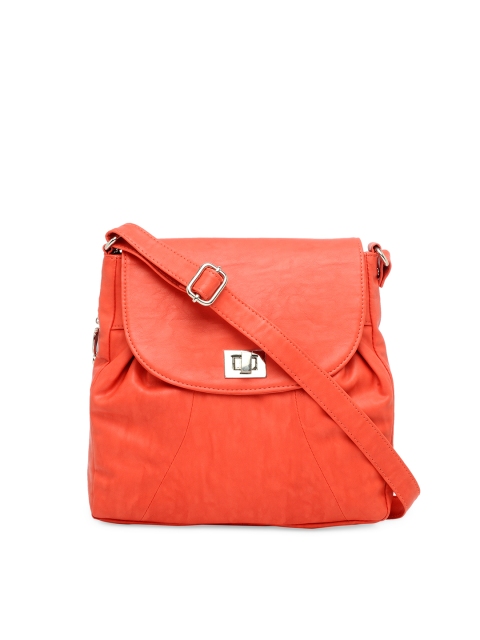 

Butterflies Red Solid Sling Bag