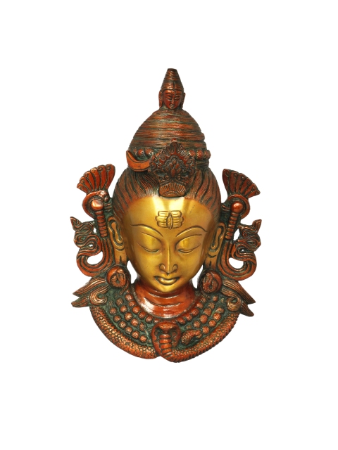 

Exotic India Brown Gangadhara Shiva Wall Hanging
