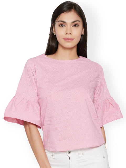 

Bombay High Women Pink Printed Top