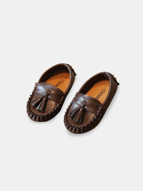 

Hopscotch Boys Brown Tassel Loafers