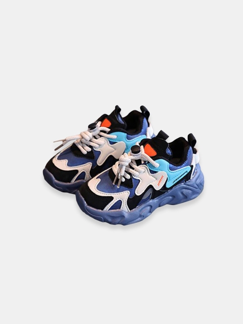 

Hopscotch Boys Blue Colourblocked Sneaker Casual Shoes