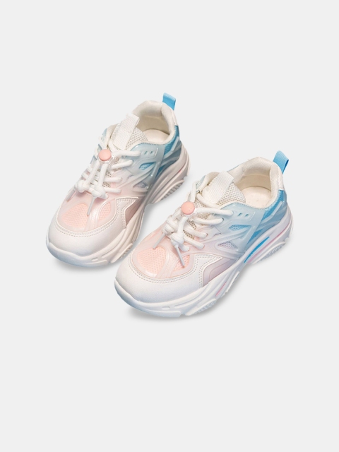 

Hopscotch Girls Pink Colourblocked Sneaker Casual Shoes