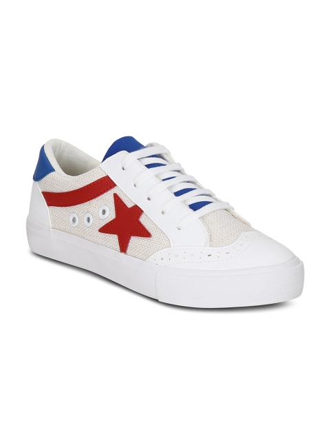 

Get Glamr Women White Sneakers