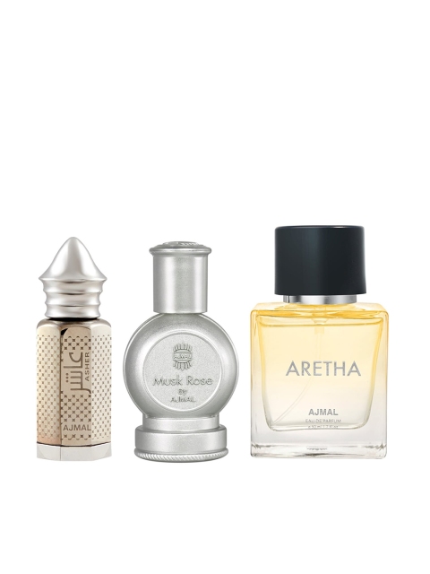 

Ajmal Set Of 3 Perfumes, Yellow