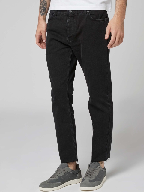 next Men Black Regular Fit Mid-Rise Clean Look Jeans next Men Black Regular Fit Mid-Rise Clean Look Jeans