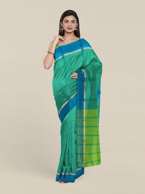 

Pothys Pure Cotton Saree, Green