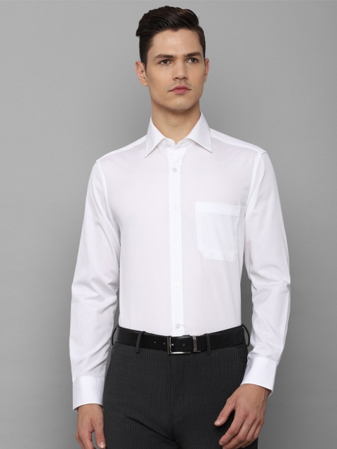 

Louis Philippe Men White Solid Slim Fit Formal Shirt