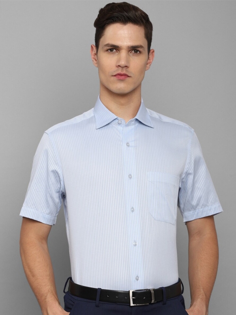 

Louis Philippe Men Blue Slim Fit Cotton Formal Shirt