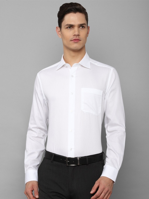 

Louis Philippe Men White Slim Fit Formal Shirt