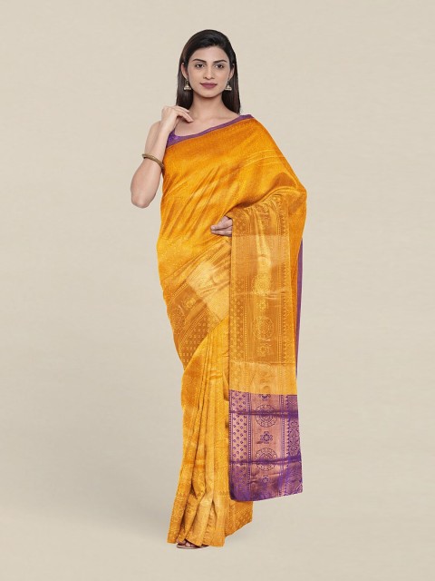 

Pothys Yellow Saree
