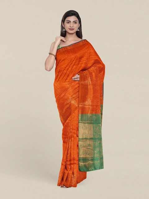 

Pothys Orange Saree