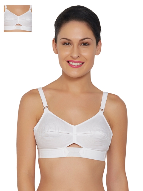 

Libertina Duchess Pack of 2 Non Wired U Back Full Coverage Bras DUCB11WHT, White