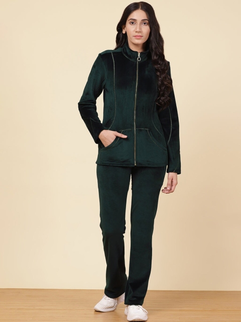 

Lakshita Women Green Solid Tracksuits