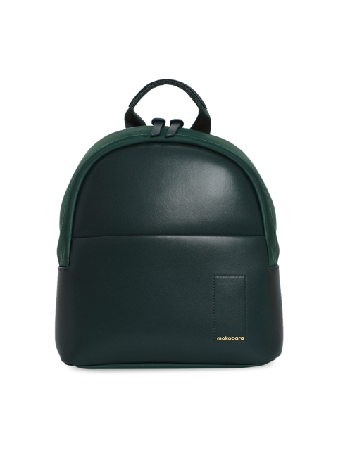 

MOKOBARA Unisex Green & Gold-Toned Backpack