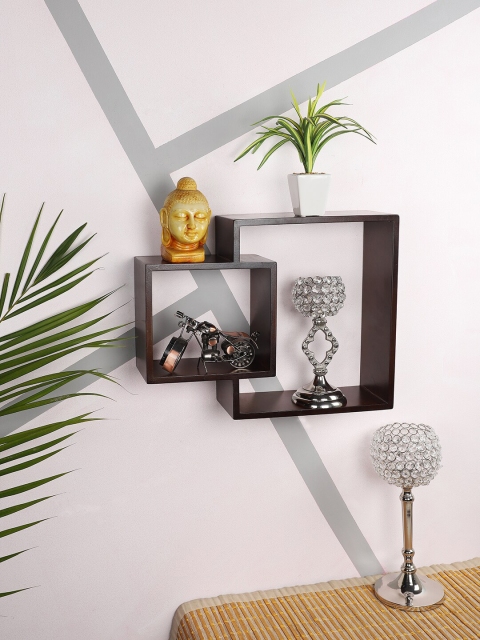 

Home Sparkle Brown MDF New Design wall mount floating wall shelves