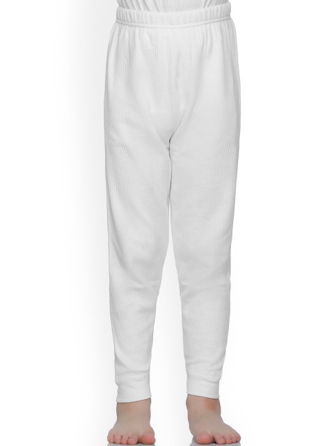 

Bodycare Kids White Solid Cotton Thermal Bottom