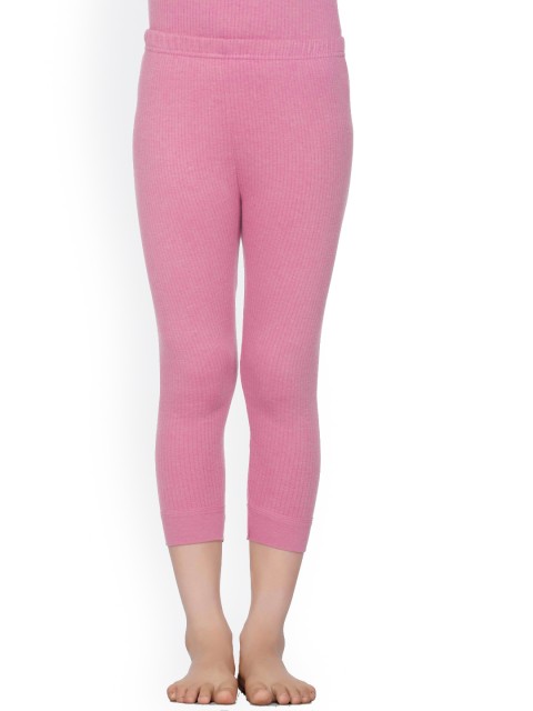 

Bodycare Kids Fuchsia Solid Cotton Thermal Bottom