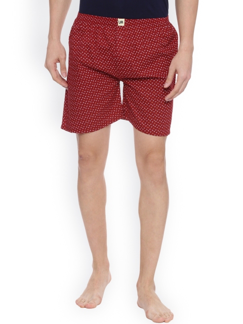 

Urban Dog Red Printed Boxers UDBX60