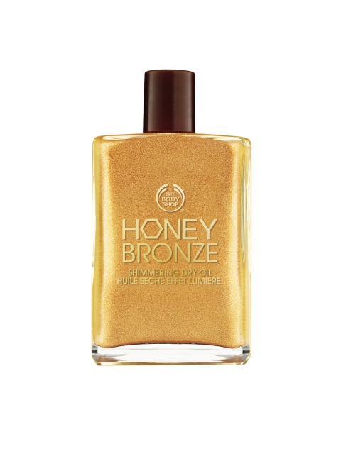 

THE BODY SHOP Unisex Sustainable Bronze Shimmering Dry Oil 01 Honey Kiss, Mustard
